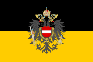 Flag of Austria-Hungary.